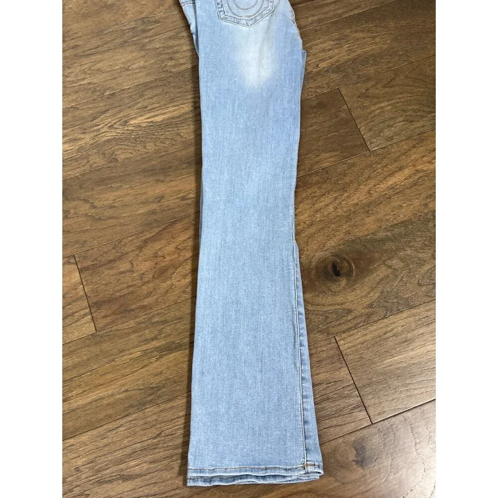 TRUE RELIGION Becca Mid-Rise Boot Cut Jeans Light Wash Sz 29 NWT - Picture 3 of 7